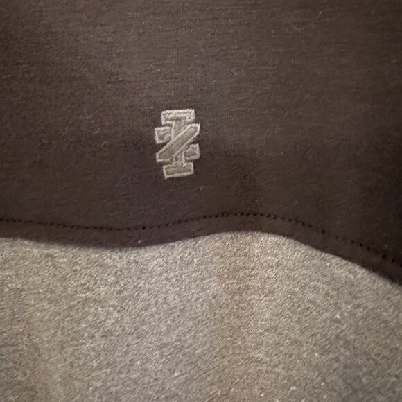 IZOD Advantage Performance Stretch Sweatshirt Medium Black/Gray - Picture 5 of 6